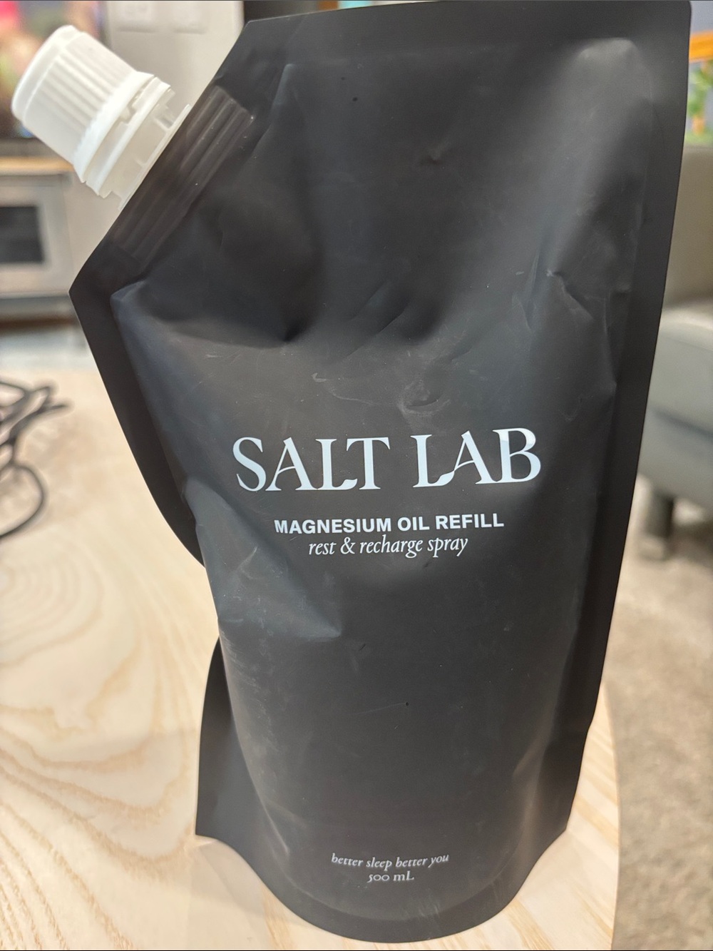 Salt Lab Magnesium Oil Refill Spray Pouch